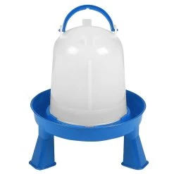 Miller Double Tuff Poultry Waterer With Legs 2.5 Gallon