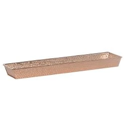 Panacea Hammered Copper Succulent Tray 24in.