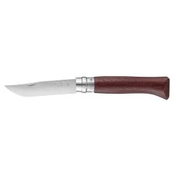 Opinel Usa Inc. Opniel No 8 Stainless Folding Knife Padouk Mirror Blade 226080