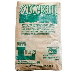 Consumer Supply Hydrated Lime