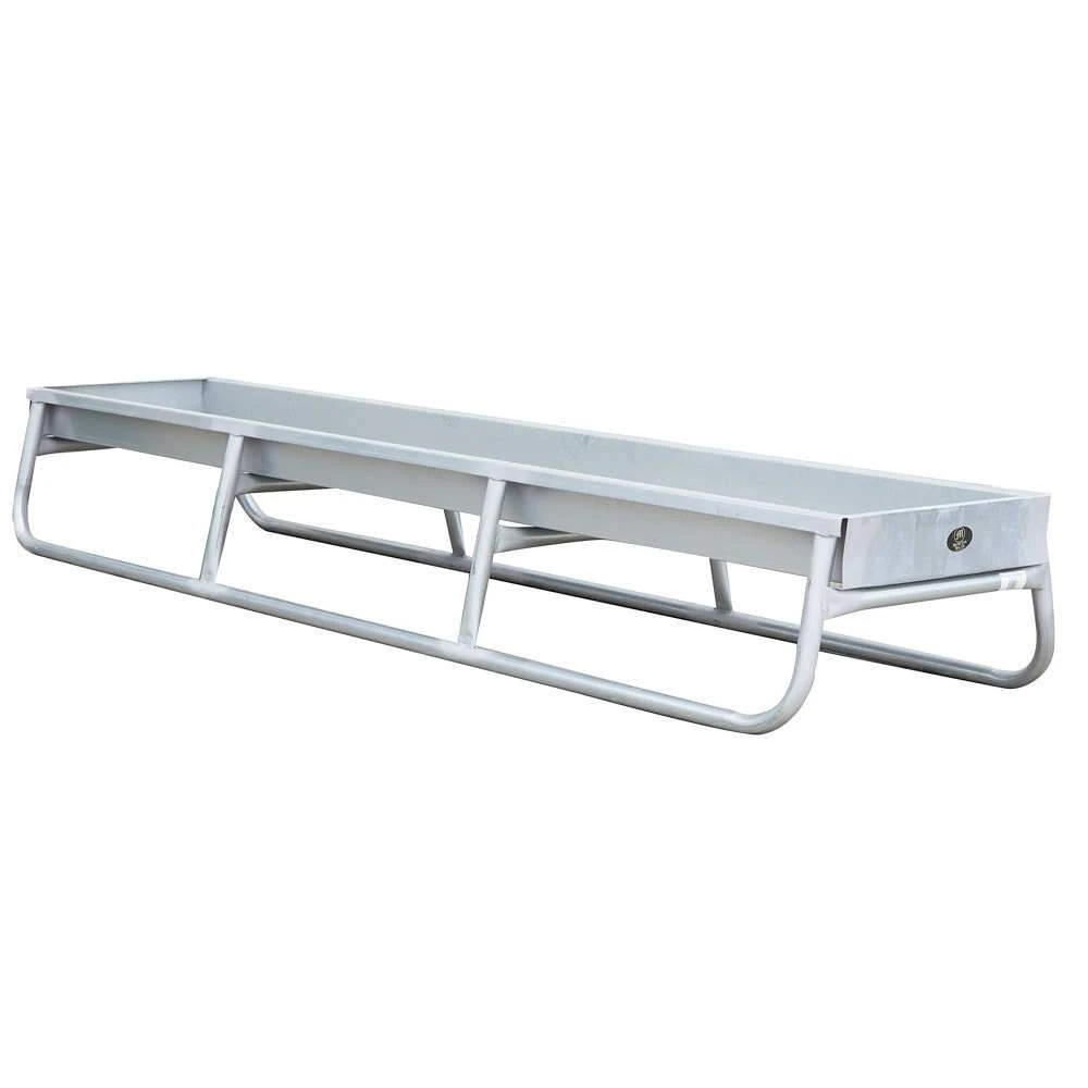 Quicksilver Galvanized Bunk Feeder 10'