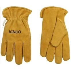 Kinco Gloves Lined Suede Driver Gloves