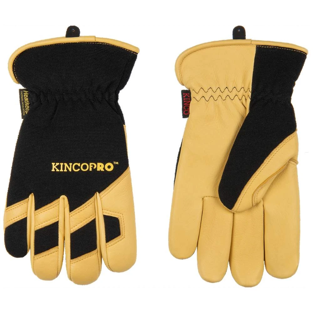 Kinco Gloves Lined Premium Grain Deerskin/Synthetic Hybrid Gloves