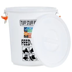 Tuff Stuff Products S Feed And Seed Storage With Locking Lid 12 Gallon
