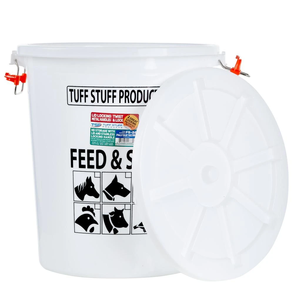 Tuff Stuff Products S HD Feed/Seed Storage 26.5 Gallon