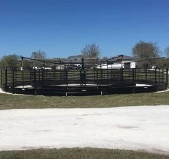 Priefert Panel Walker 50' 6 Horse Solid Bottom Touchscreen