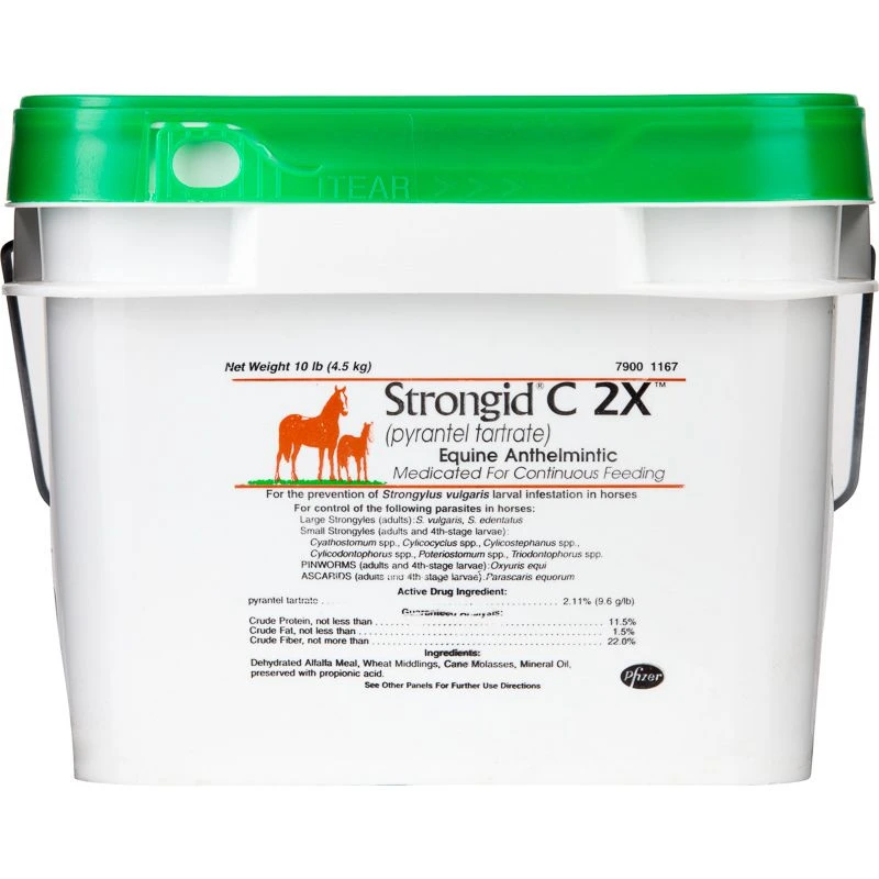 Zoetis Animal Health Strongid C 2X 10lb