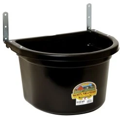 Little Giant 20 Quart Black Fence Feeder