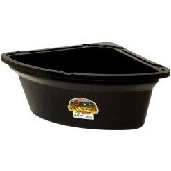 Little Giant Black 26 Quart Corner Feeder