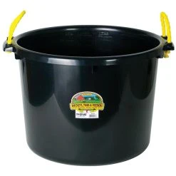 Little Giant Black 70 Quart Muck Tub