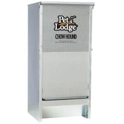 Pet Lodge Chow Hound 12lb Metal Pet Feeder