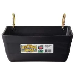 Little Giant Black 11in. Fence Feeder With Hardware