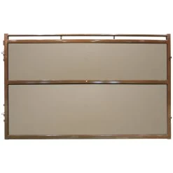 Priefert Premier Stall Panel 12' Solid Poly Installed