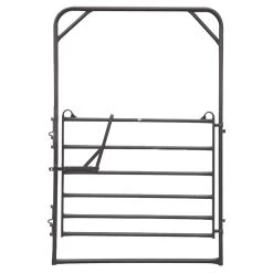Priefert Premier Bow Gate 9`x6`x72in Grey