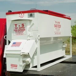 Ts Manufacturing Inc T&S .Trip Hopper Cattle Feeder 2000lb