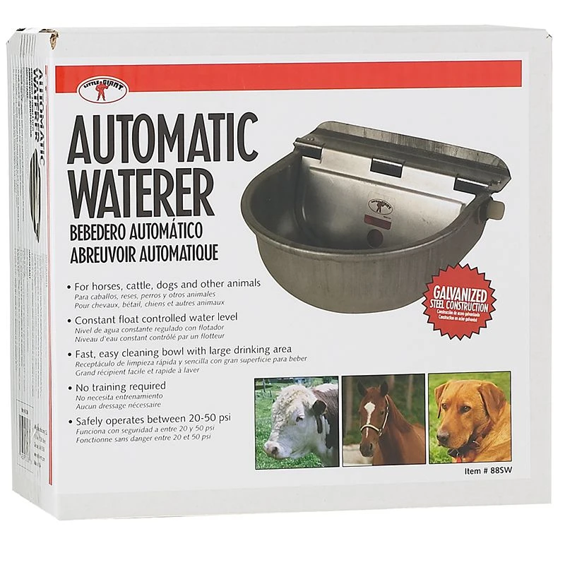 Little Giant Galvanized Automatic Waterer - Image 2