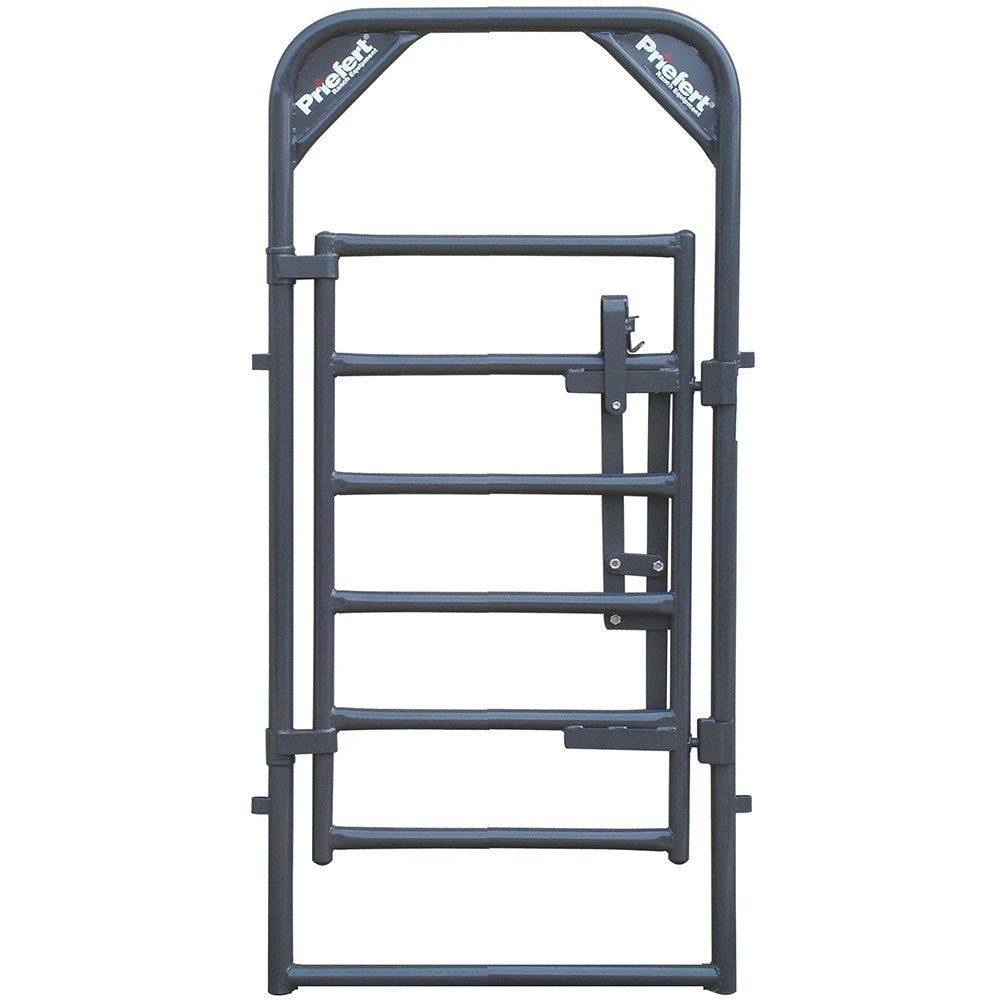 Priefert 4'x7' Rough Stock Bow Gate