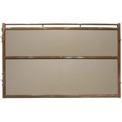 Priefert Premier Stall Panel 10' Solid Poly Installed