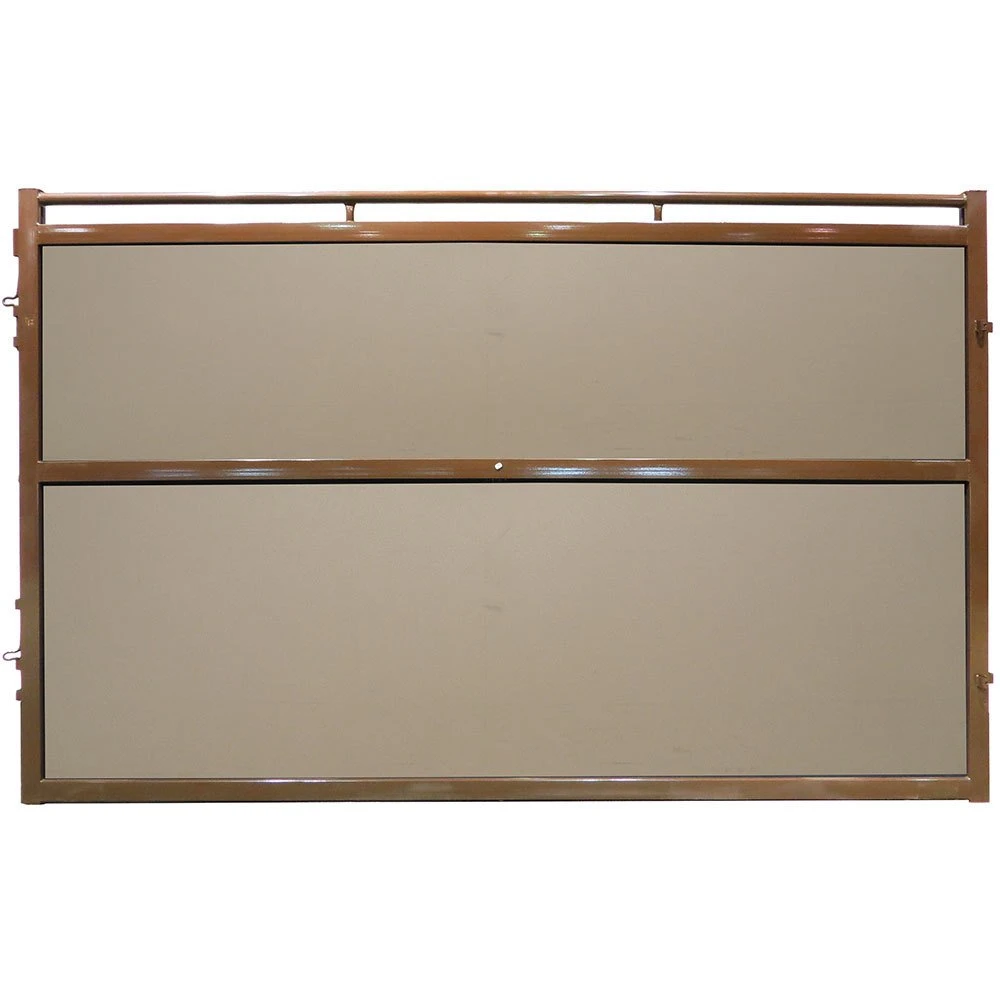 Priefert Premier Stall Panel 10' Solid Poly Installed