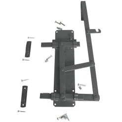 Priefert Lever Latch Bolt On BK