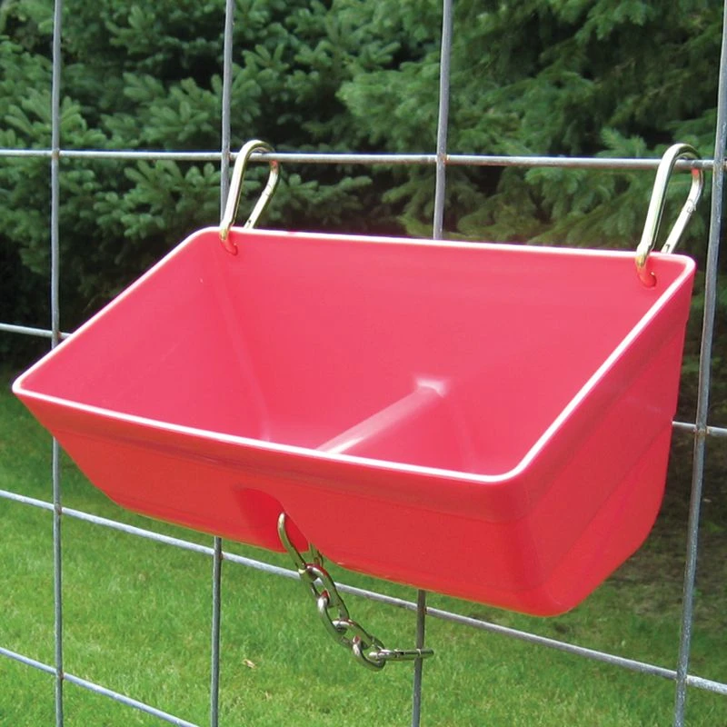 Little Giant Red 16 In. Fence Feeder With Clips - Image 2